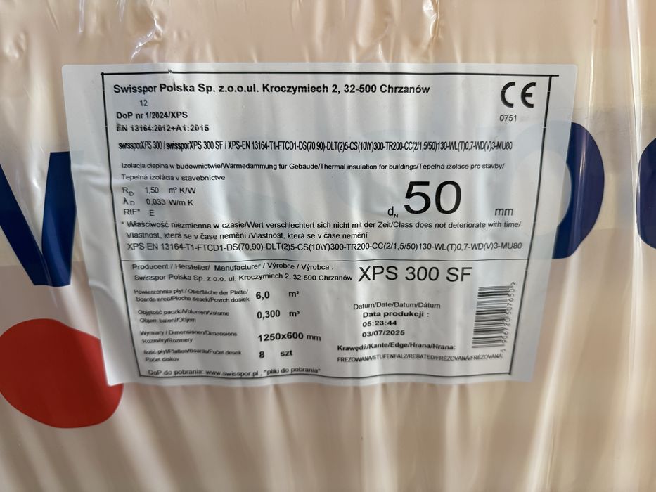 Xps styrodur Swisspor Austrotherm 2, 3, 5, 10, 15 cm