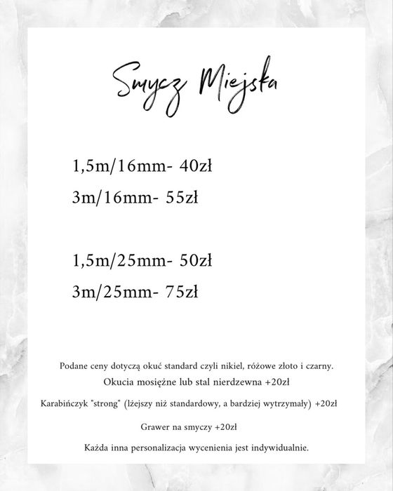 Wyprzedaż! Obroża dla psa (typu Biothane) pvc 25mm