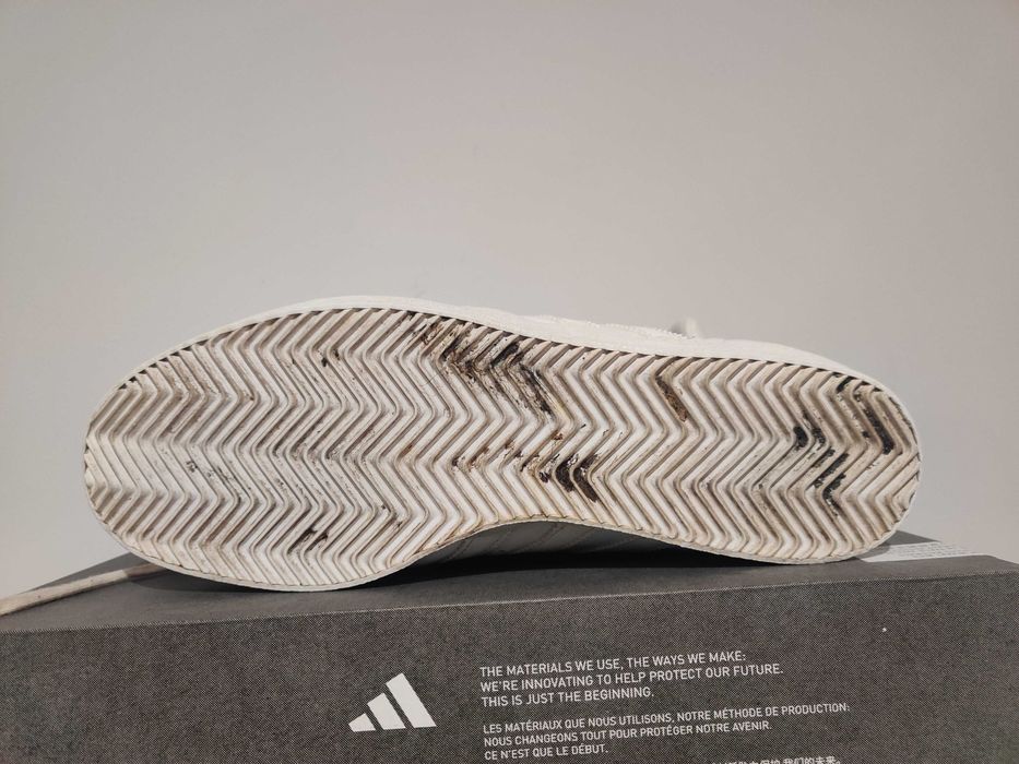 Buty Adidas 350 sneakersy 43 28cm męskie białe