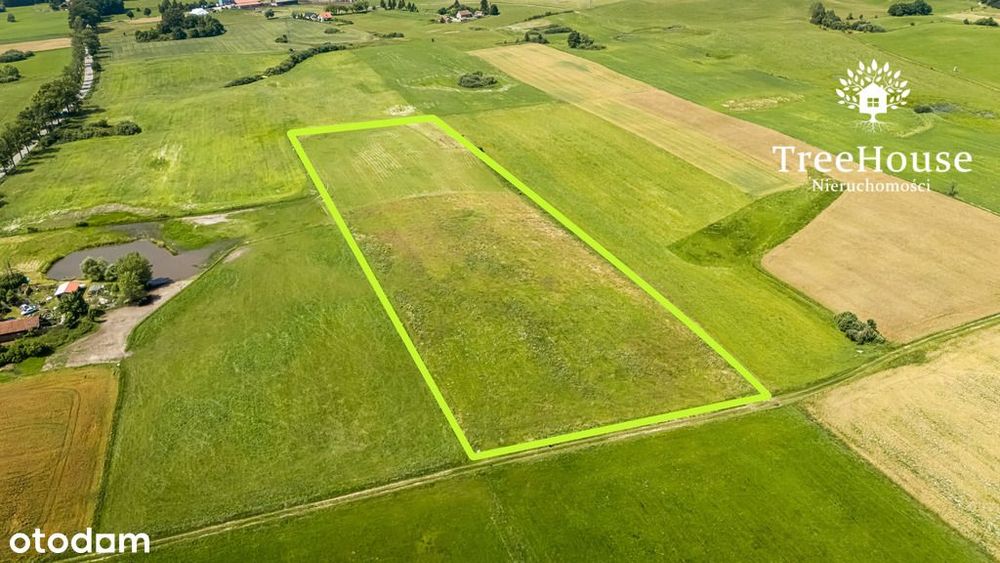 Duża działka z WZ pod dom jednorodzinny, 2,58 ha