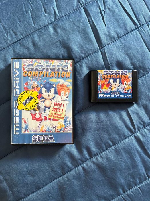 [Mega Drive] Vendo jogo Sonic Compilation