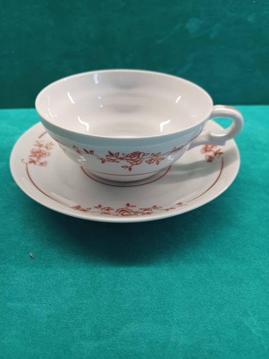 Serviço de chá em porcelana candal
