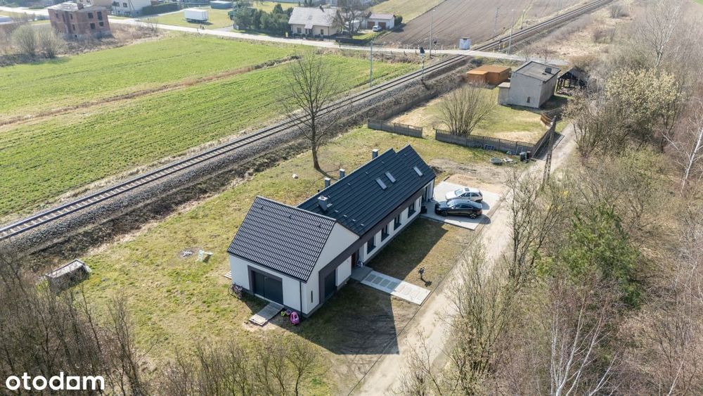 Nowy dom parterowy z działka 1250m2 w Lublińcu