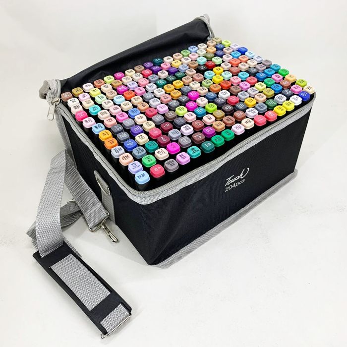 Набір скетч-маркерів двосторонніх 120 шт