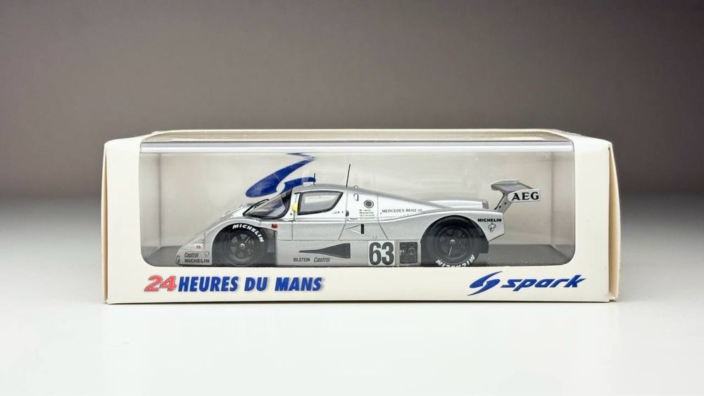 1/43 Mercedes-Benz CLK-GTR, CLR, 300 SLR, Sauber C9, SS Le Mans: 4
