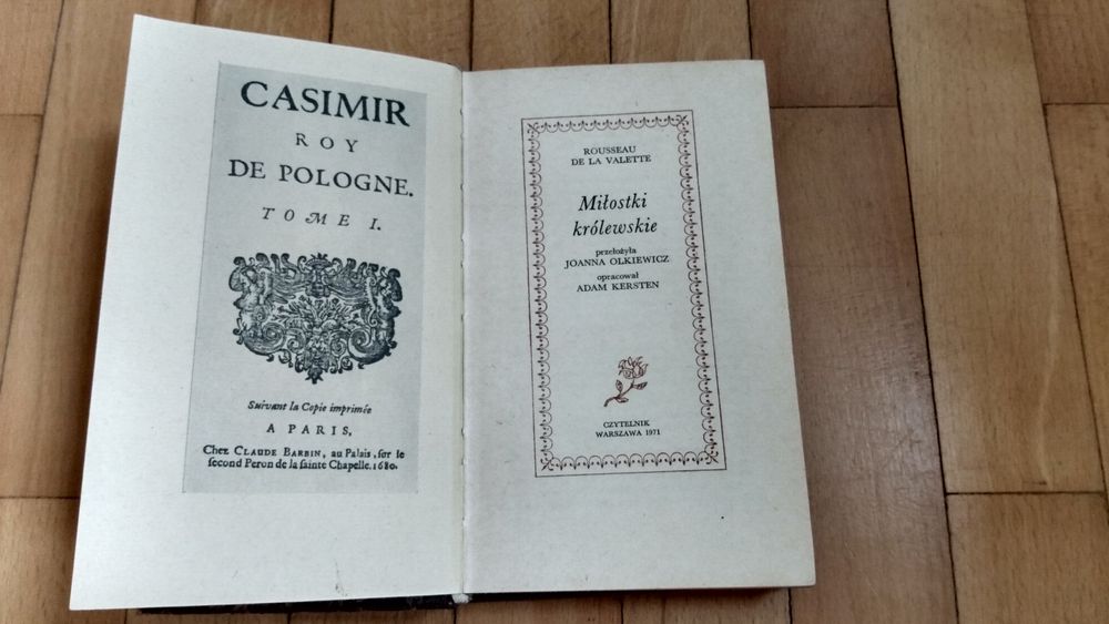 Rousseau De La Valette Miłostki Królewskie  1971