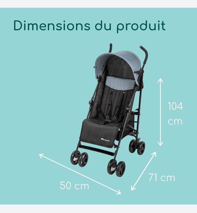 Wózek bebe confort rainbow