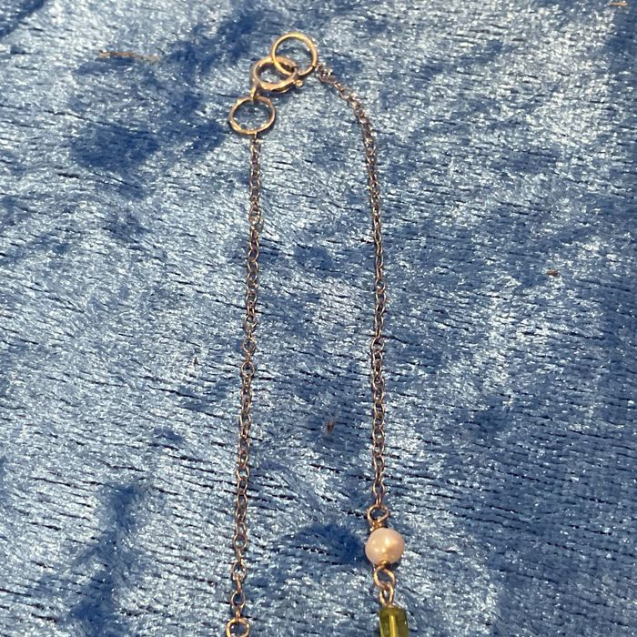 Fio pérolas e pedra com 40 cm. Anúncios abaixo