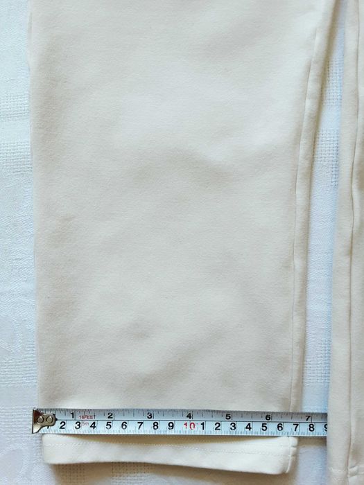 S 36 Gaudi Jeans casual eleganckie spodnie ecru