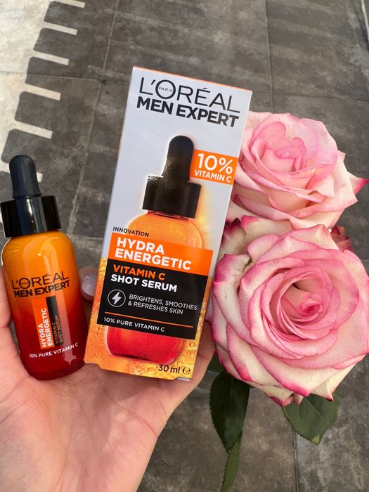 serum do twarzy Loreal Men Hydra Energetic nowe 30 ml żel dla mężczyzn