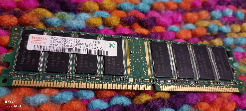 Память Hynix PC3200U-30330 512MB DDR 400mhz CL3