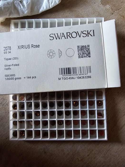 Pedras de cristal Swarovski hotfix