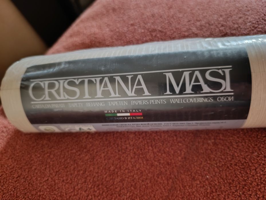 Шпалери, обої Cristiana masi 4 рулони, вінілові, ціна за один рулон