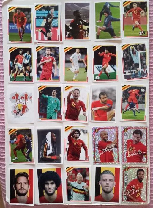 Belgian Red Devils Panini