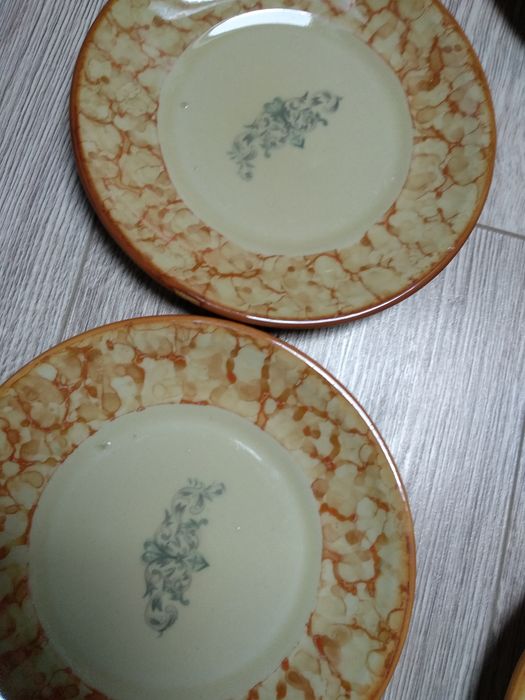 Zestaw do ciasta Talerzyki patera Tułowice porcelit