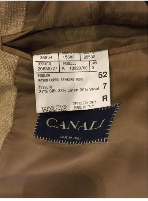 Canali-люксовий піджак 52-54 розмір
