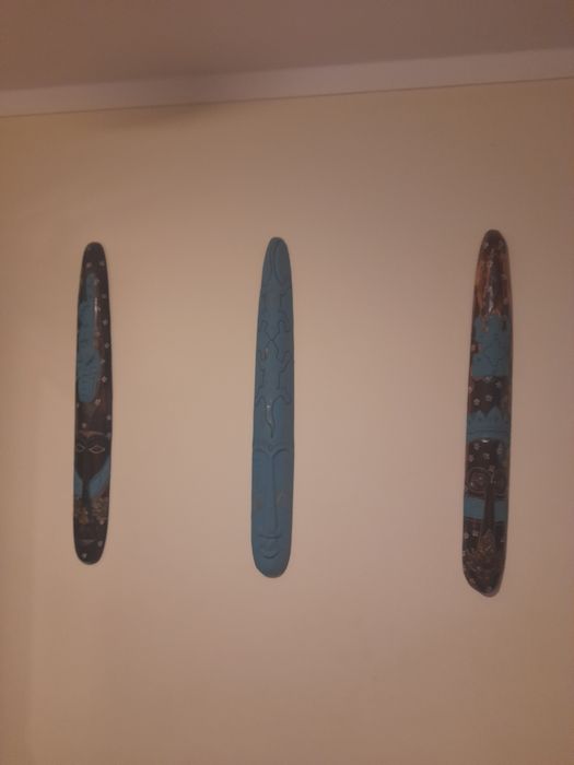 Peça decorativa em madeira