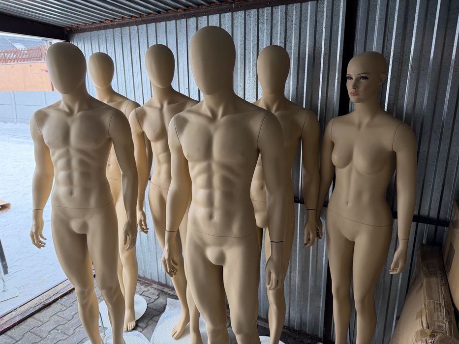 Manekiny  damskie oraz męskie