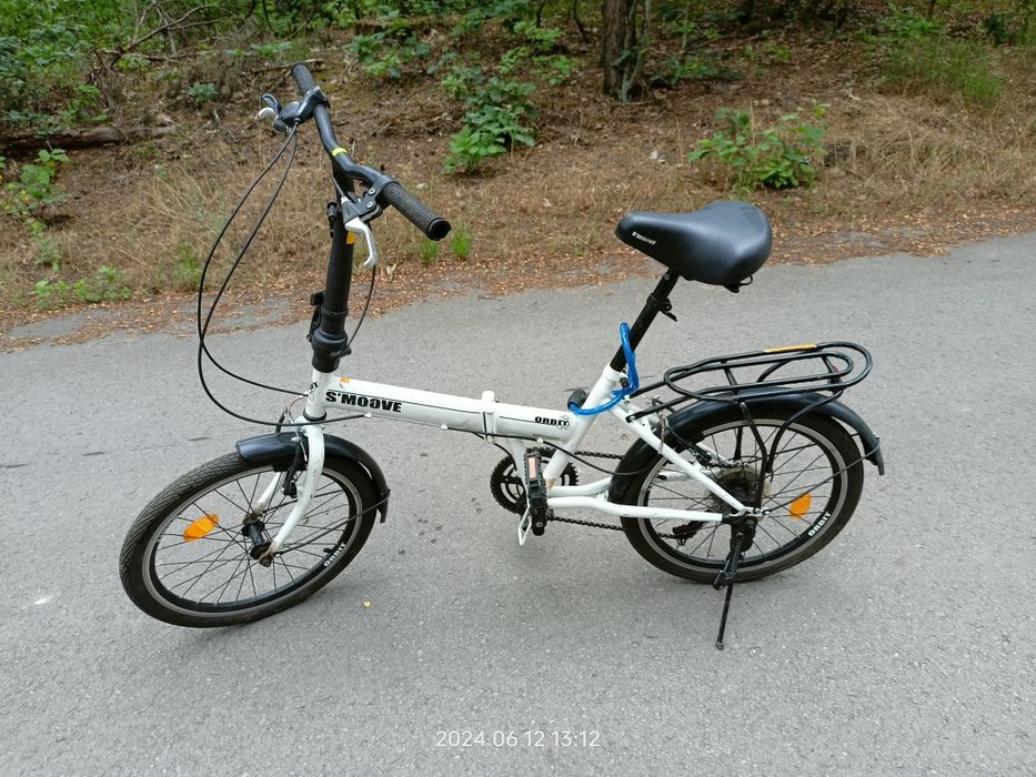 Rower składany z przerzutkami