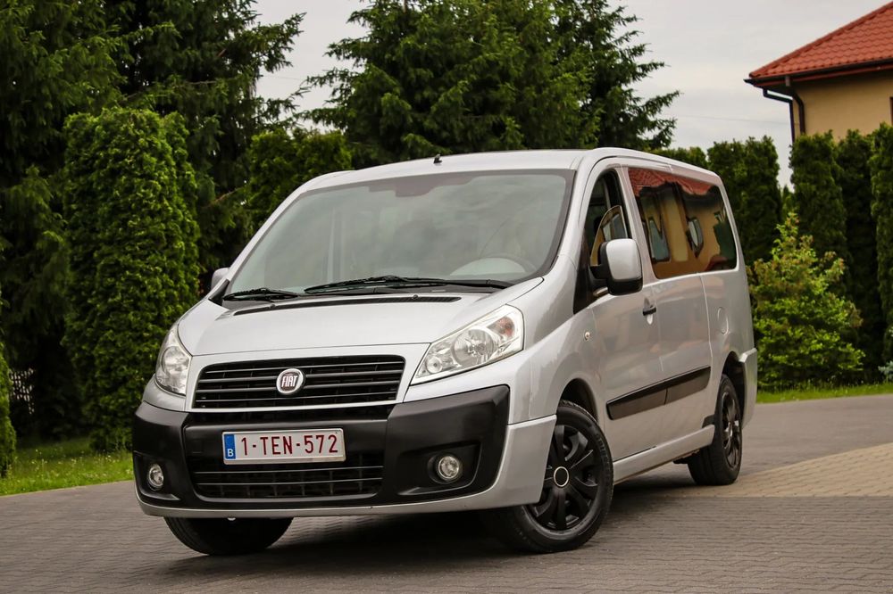 Fiat Scudo 9osobowy Skóry 120KM Klimatyzacja Czujniki Parkowania