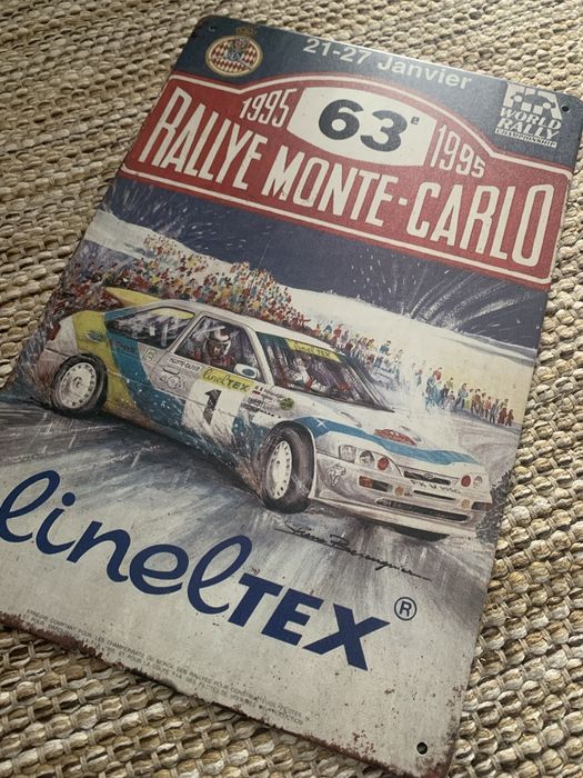 Placa metalica nova com estilo vintage retro