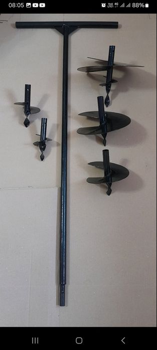 Ямобур бур садовий з 3насадками