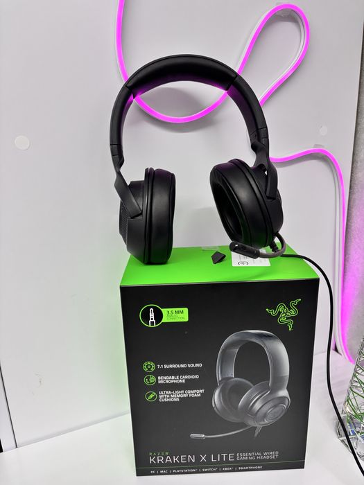Навушники дротові ігрові Razer Kraken X Lite