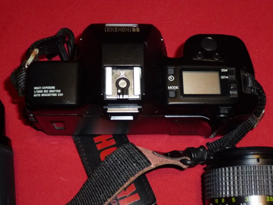 Máquina Foto Reflex RICOH - Convencional/Rolo Quimico+Objetiva Vivitar