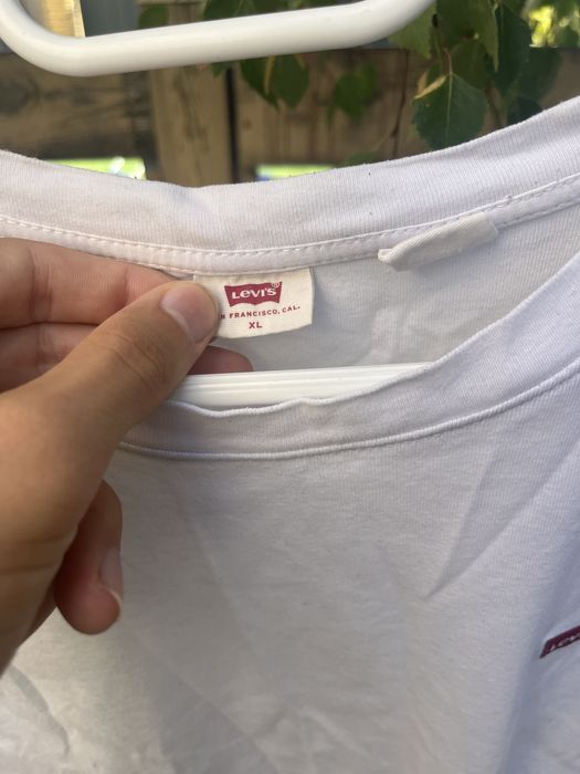 Базова футболка levis біла