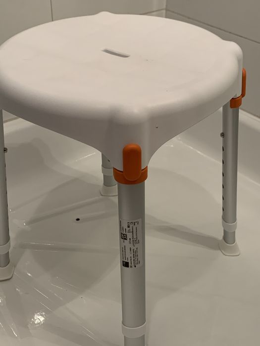 Banco redondo para duche