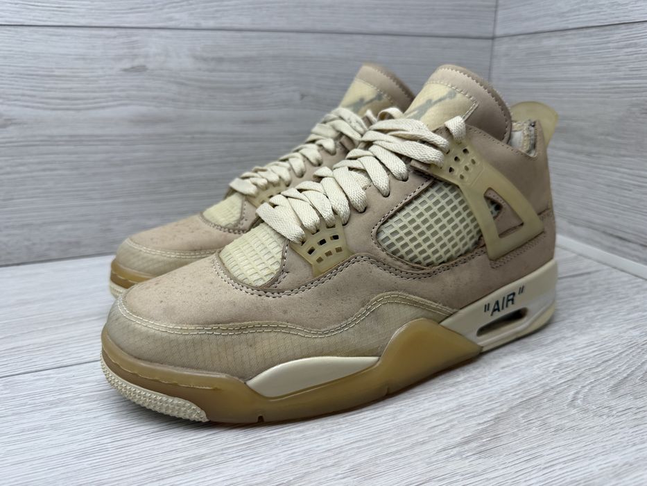 Nike Air Jordan 4 Retro Off-White Sail CV9388-100 оригінал