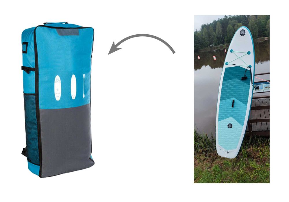 SUP Plecak pokrowiec torba do transportu 90L XL deska SUP Demo