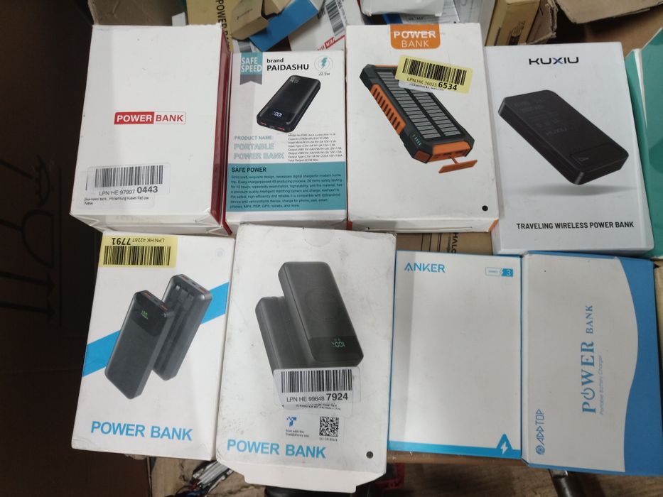 Повербанки Мікс в Упаковках Нові від 20000 до 26800 mAh