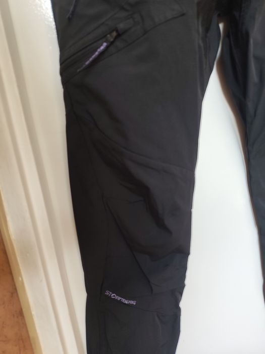 Stormberg Liadalen Softshell Pants Damskie czarne spodnie cargo turystyczno trekkingowe  L