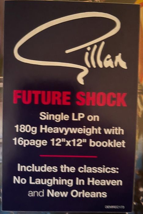 Gillan - Future Shock. LP (вініл) Запакований.. Made in U.K.