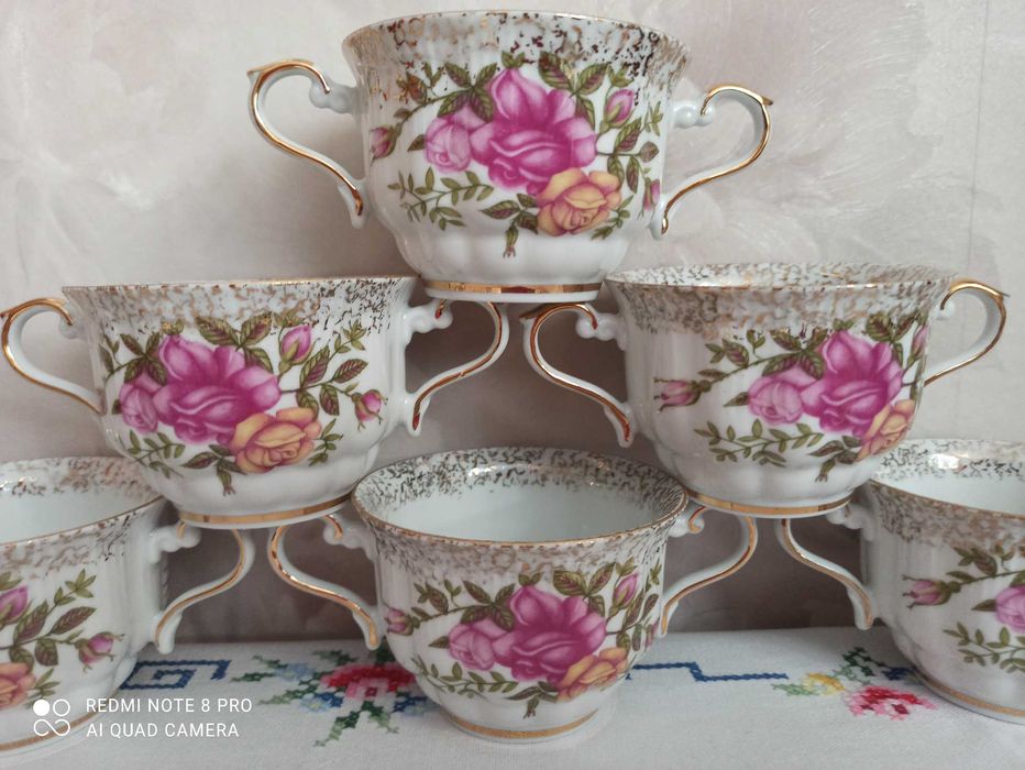 Bulionówki, porcelana Wałbrzych, Nowe