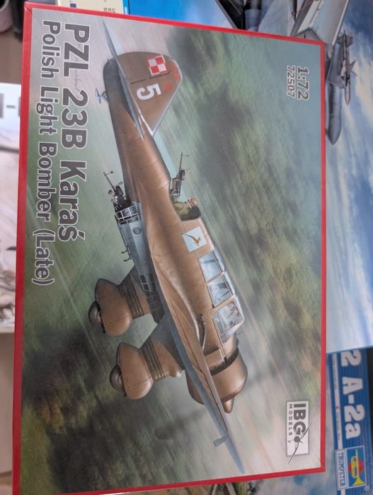 Model IBG PZL Karaś 1/72 i maski