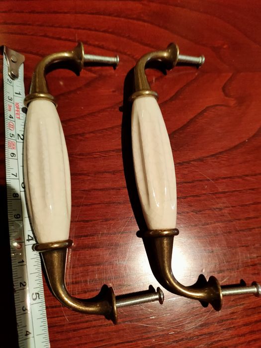 Puxadores em Porcelana Crakle