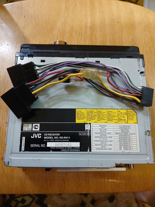 Автомагнитола JVC KD-R411, Оригинал качество звука 50w×4: 1 960 грн ...
