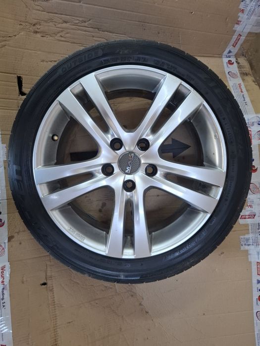 4 jantes Mak /17  montadas Honda tayper