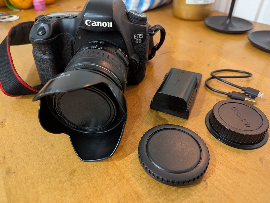 Canon EOS 6D plus obiektyw 28-105