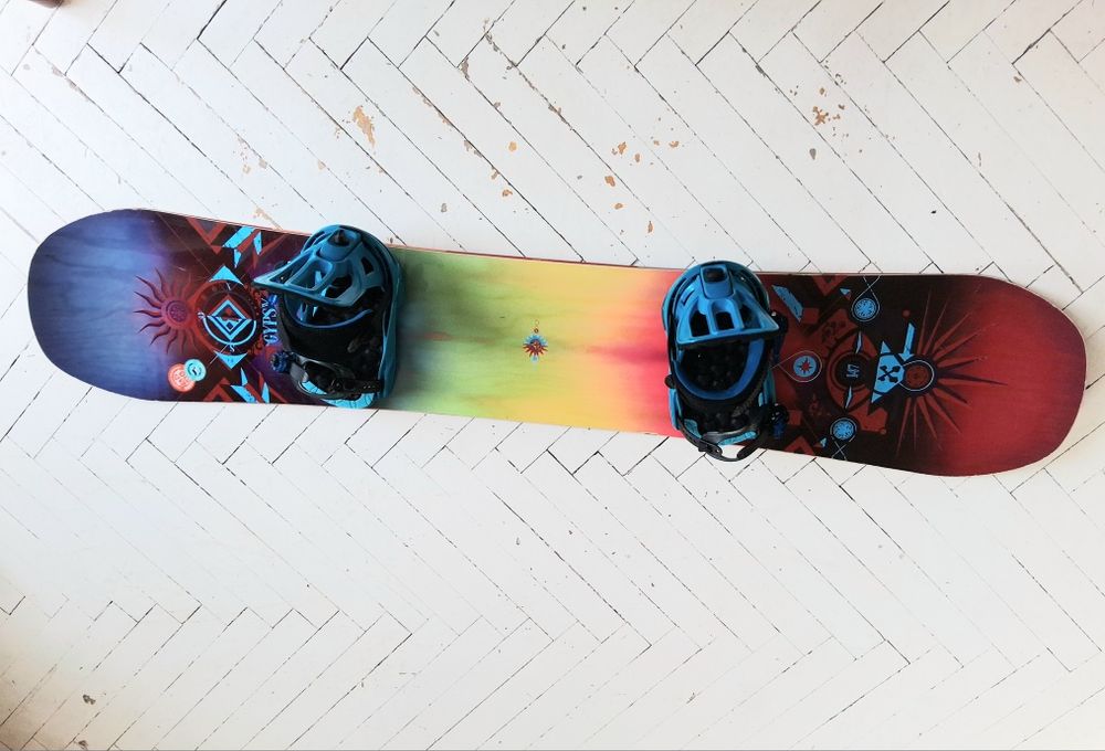 SALOMON Deska Snowboard Wiązania Zestaw