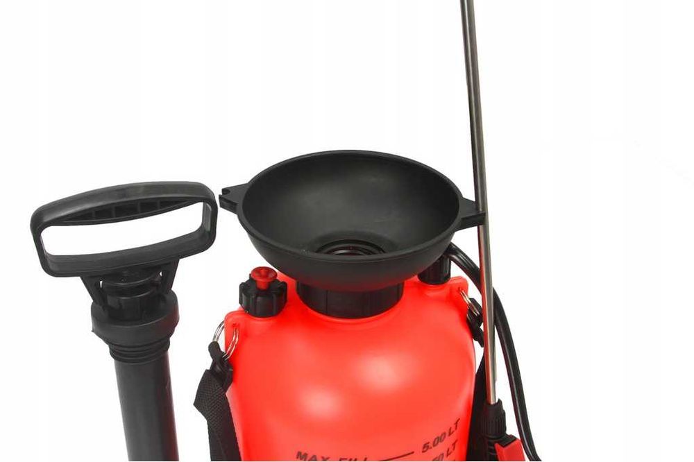 OPRYSKIWACZ spryskiwacz ręczny 5L Z KOŁNIERZEM