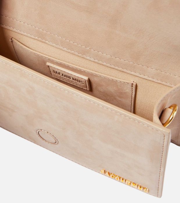 Сумка Jacquemus Le Bambino Grand Suede Beige