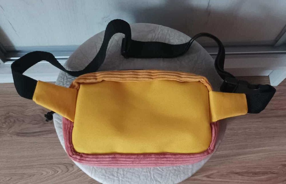 Nerka / torebka / saszetka o strukturze sztruksu brand HARDMADE