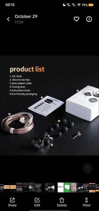 KZ Castor Improved Bass Version Black Etui Gratis