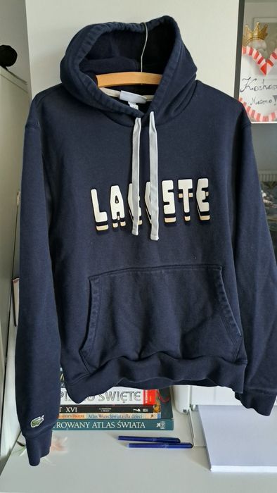 Lacoste bluza męska Lacoste Hooded 3D-Lettering