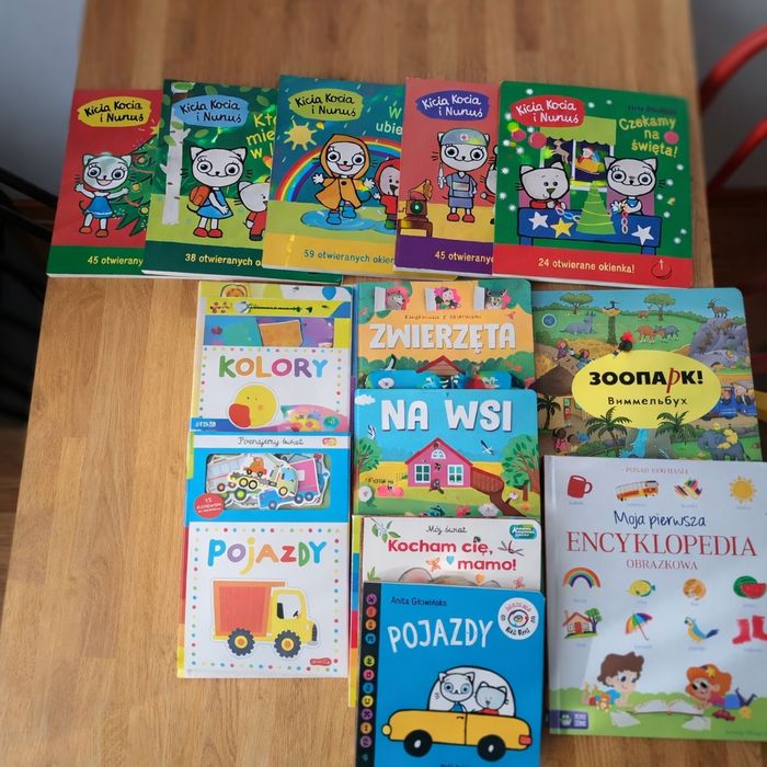 Zestaw książek dla dzieci