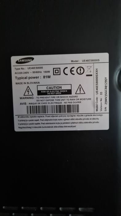 TV Samsung 46 cali Full HD