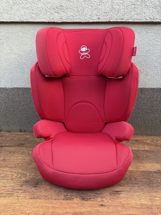 Cybex Solution 2-FIX Red ISOFIX 15/36 kg Czerwony Aura-fix Wysyłka OLX